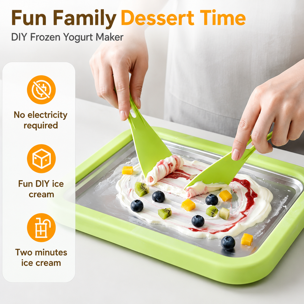 FREEZE & FEAST ICE CREAM MAKER