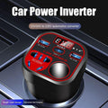 Car Mounted Cap Type Inverter ABS 12V DC To 220V AC Streamlined