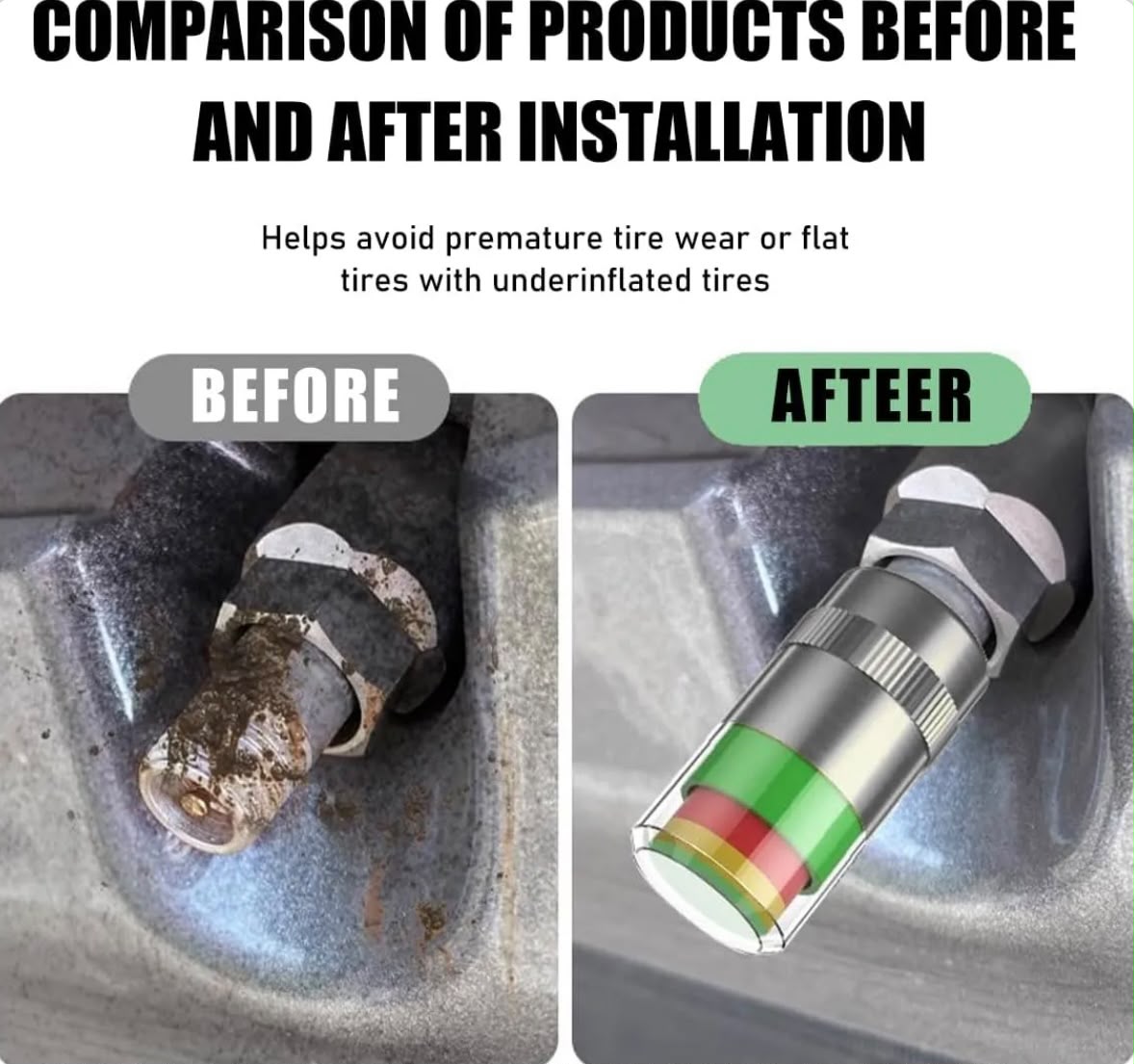 Tire Pressure Sensor Cap